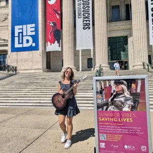 Chicago Field Museum (2024) Mie performing — Chicago Field Museum "Summer Vibes, Saving Lives", Chicago 2024.